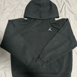 Jordan Black Garment with Red Logo